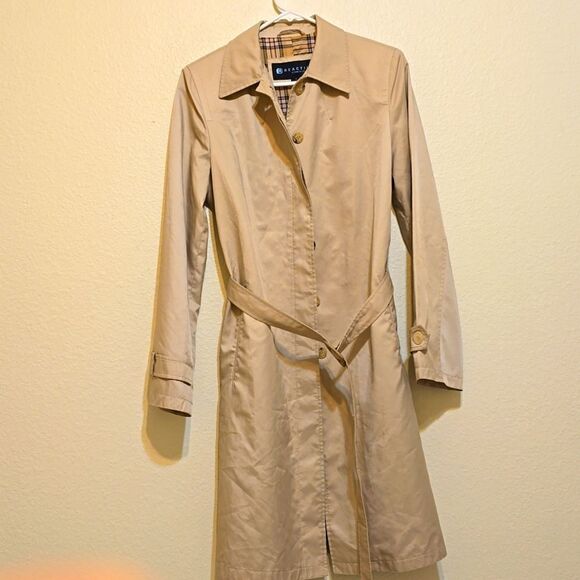 KENNETH COLE REACTION Women’s Tan Raincoat medium - Picture 1 of 9